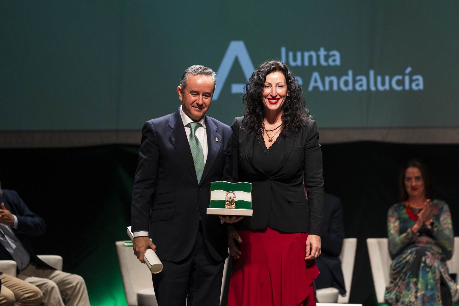 Las imágenes de los galardones 'Bandera de Andalucía' en Almería