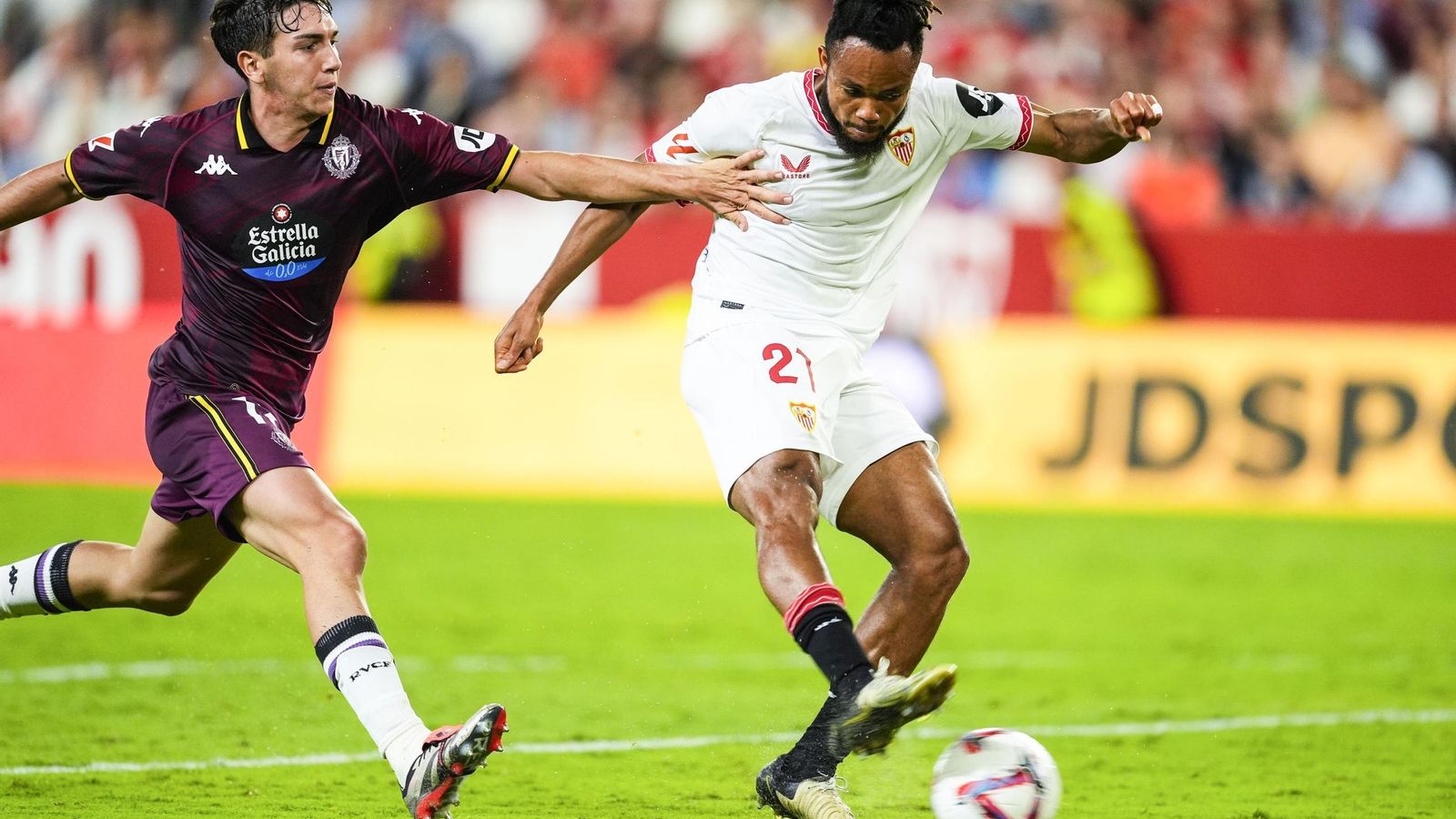 Las imágenes del Sevilla-Valladolid