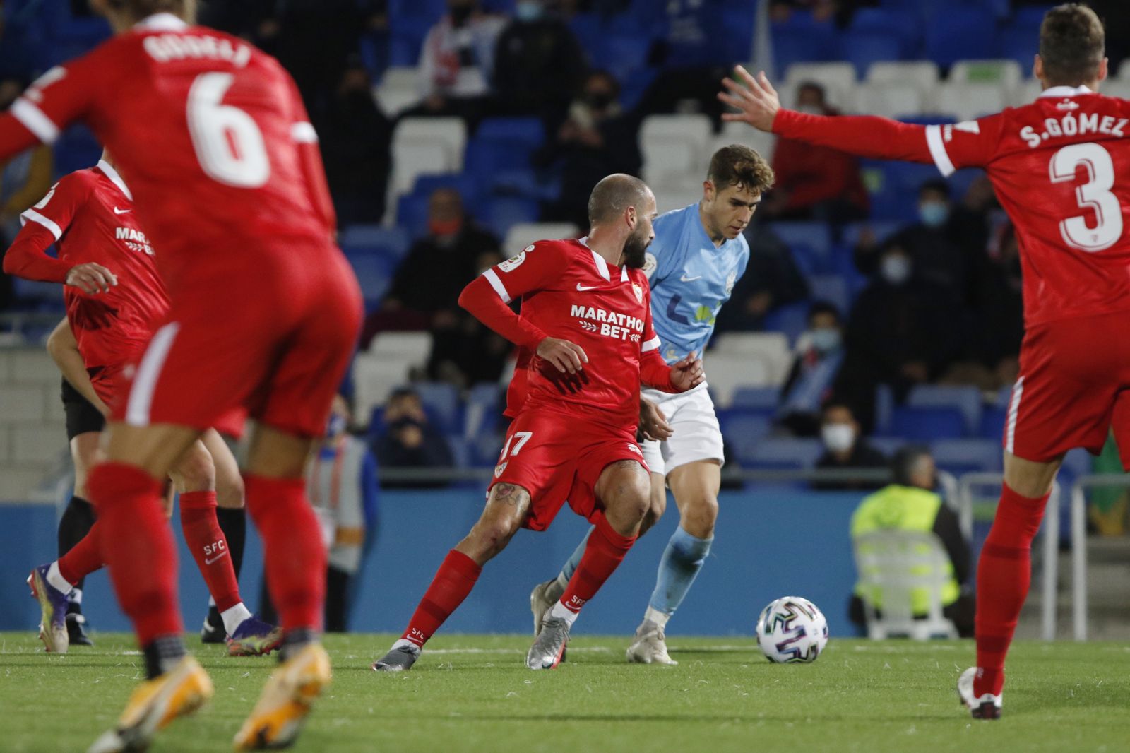 Las mejores imágenes del Ciudad de Lucena-Sevilla FC