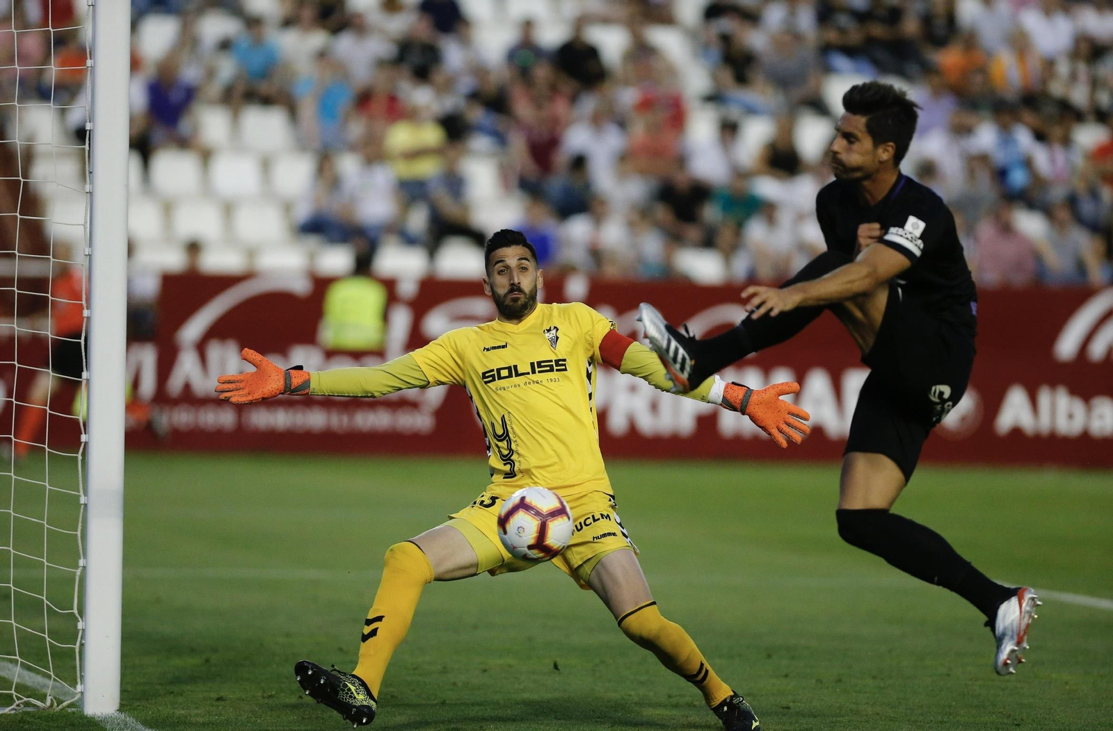 El Albacete - Málaga CF, en fotos