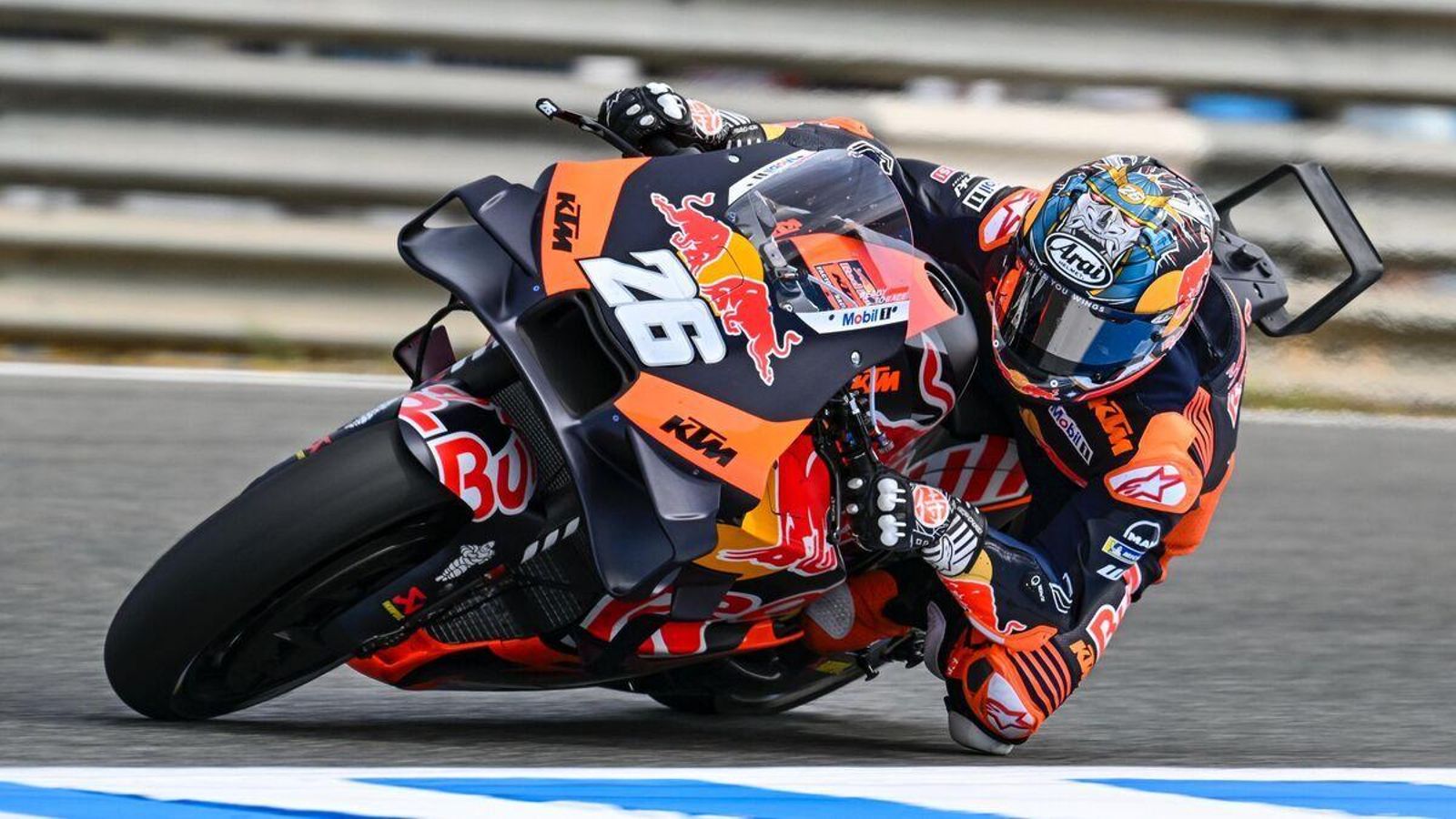 El tricampeón mundial está llevando a KTM a lo más.