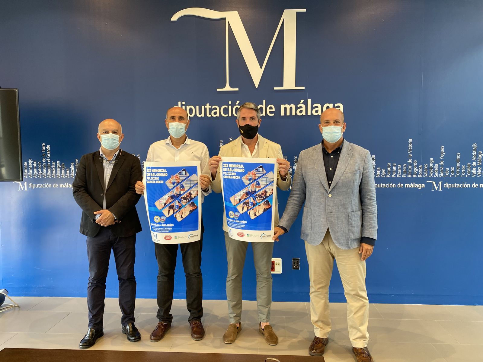 Imagen de la presentación del Memorial de Balonmano Feliciano García-Recio.