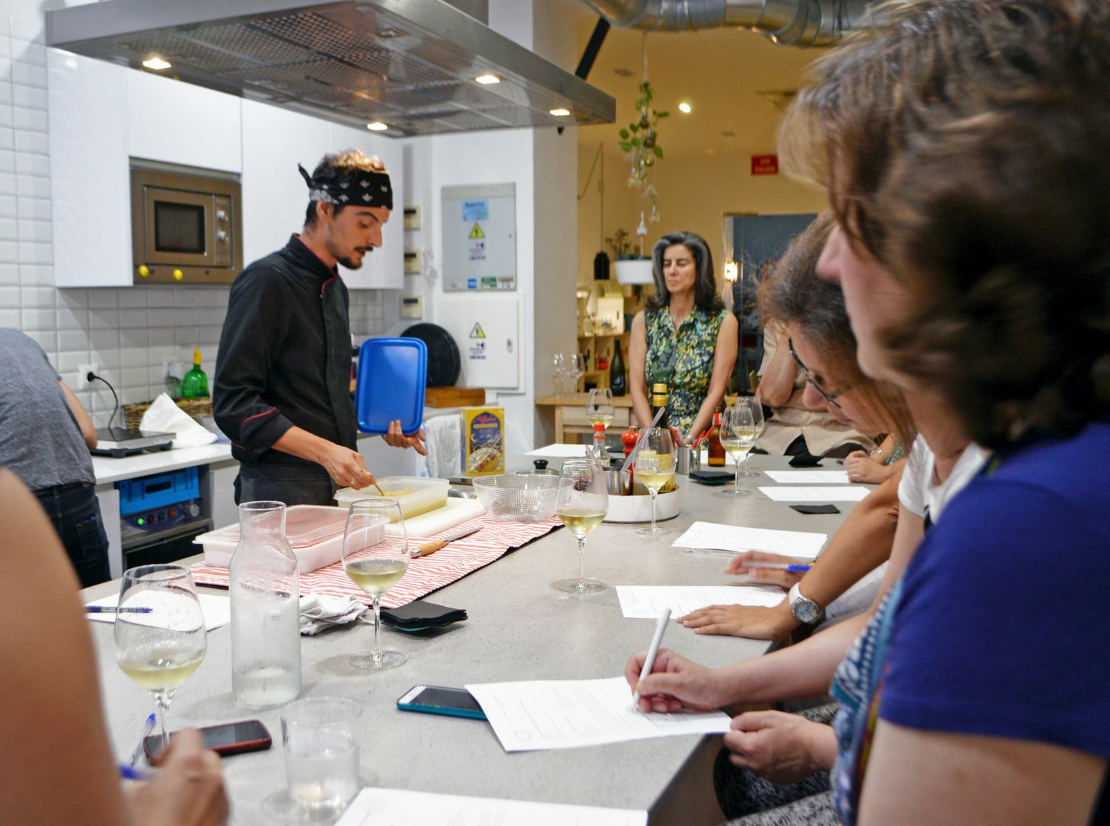 En la imagen, uno de uno de los talleres realizados en KÖK.