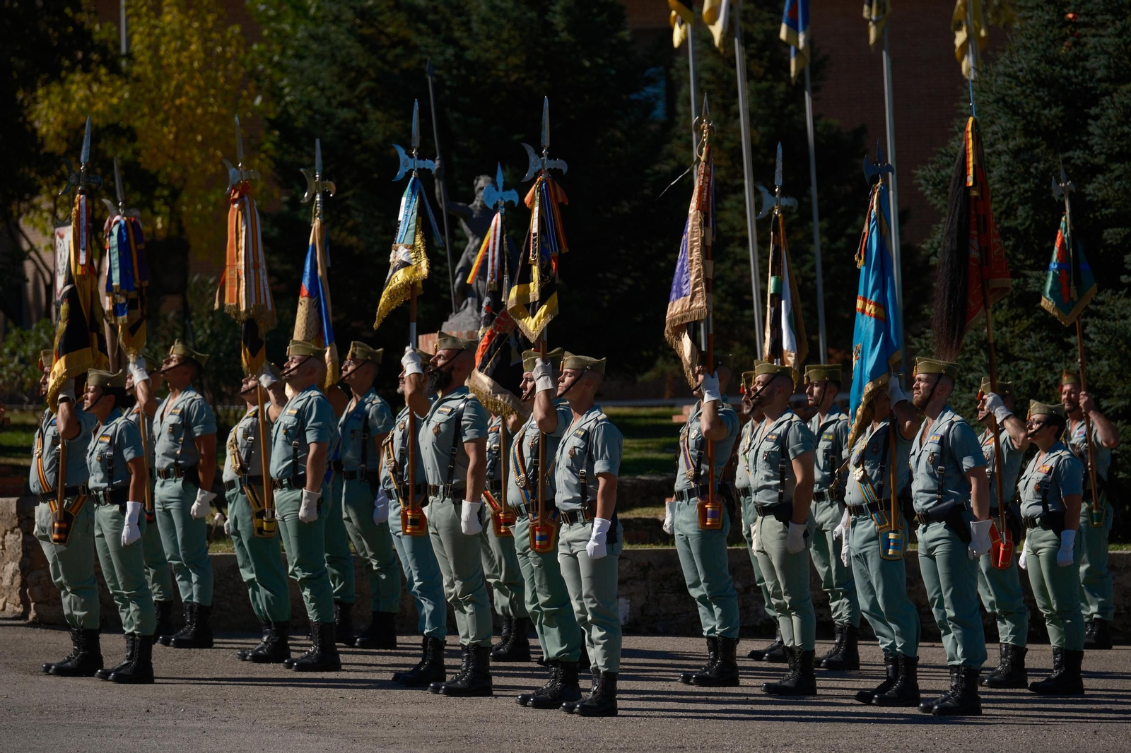 Celebración del 75 aniversario del Tercio Alejandro Farnesio 4º de la Legión, en imágenes.