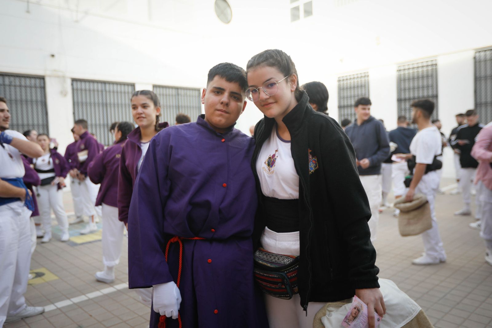 La procesión del Encuentro, en imágenes