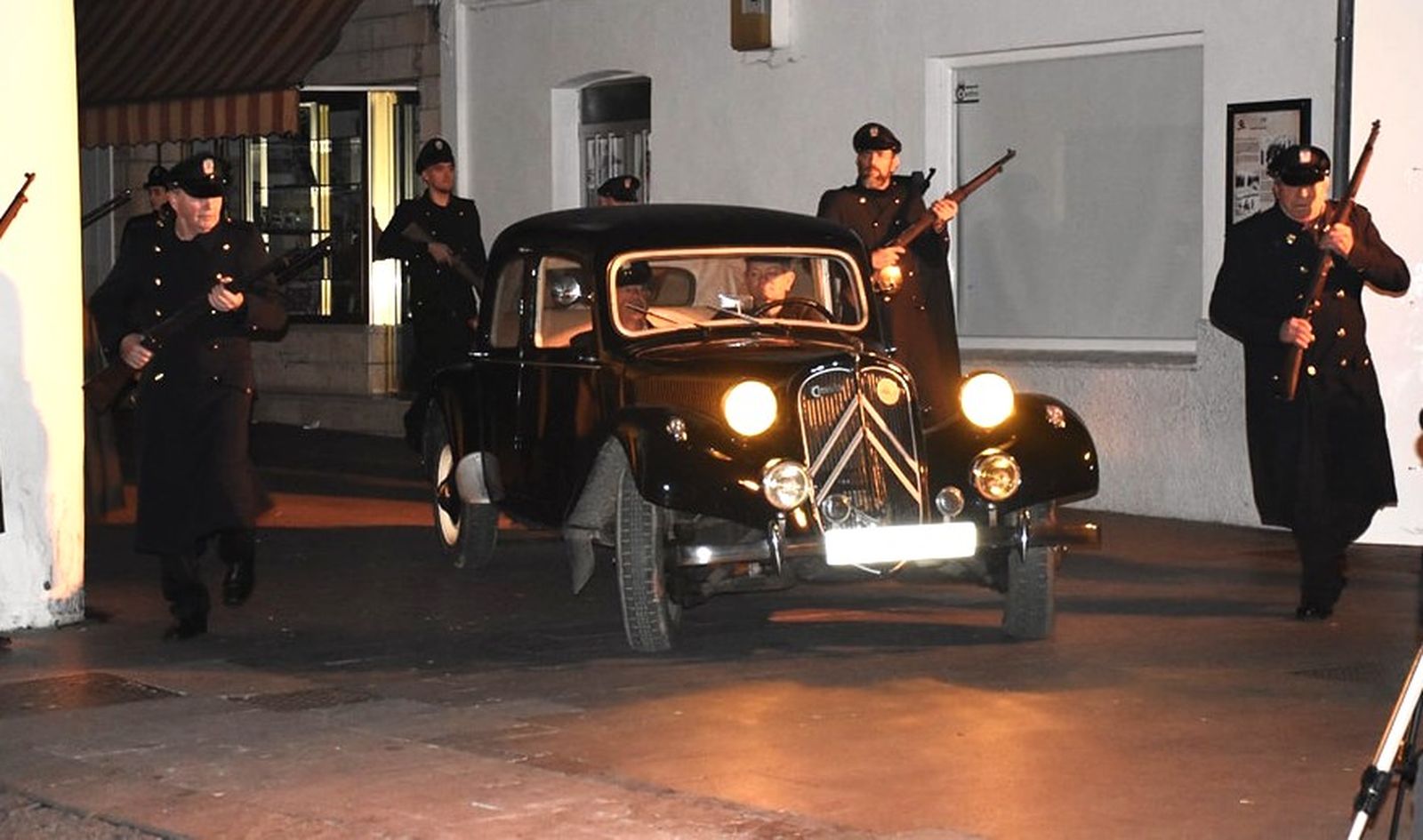 Uno de los momentos de la recreación histórica de los Sucesos de Casas Viejas en la anterior edición