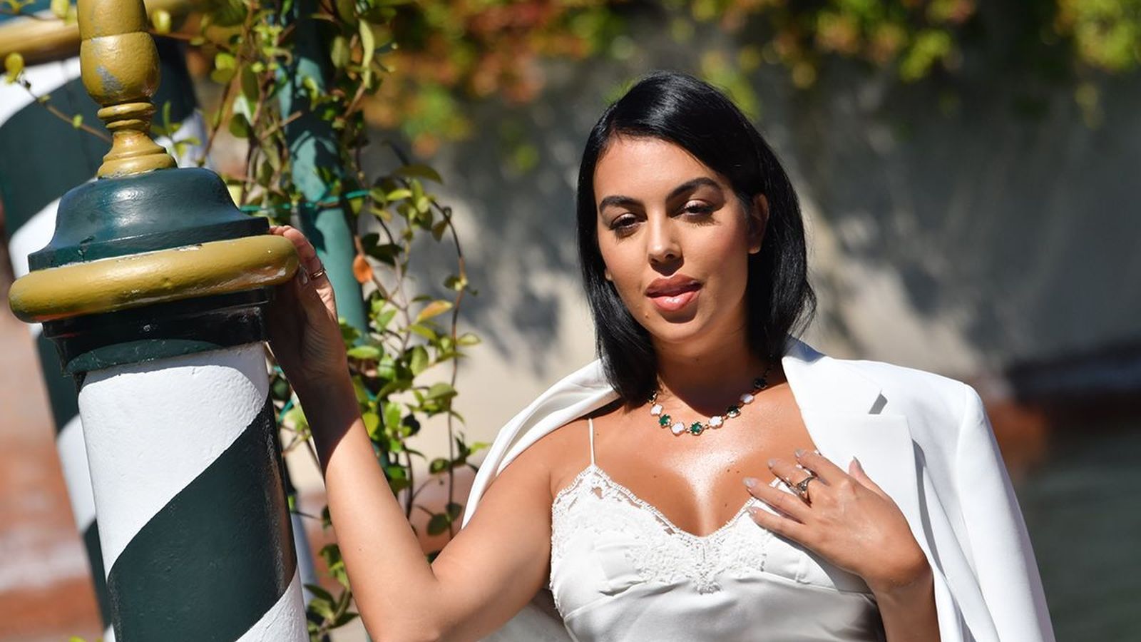 Georgina Rodríguez, en el festival de cine de Venecia.