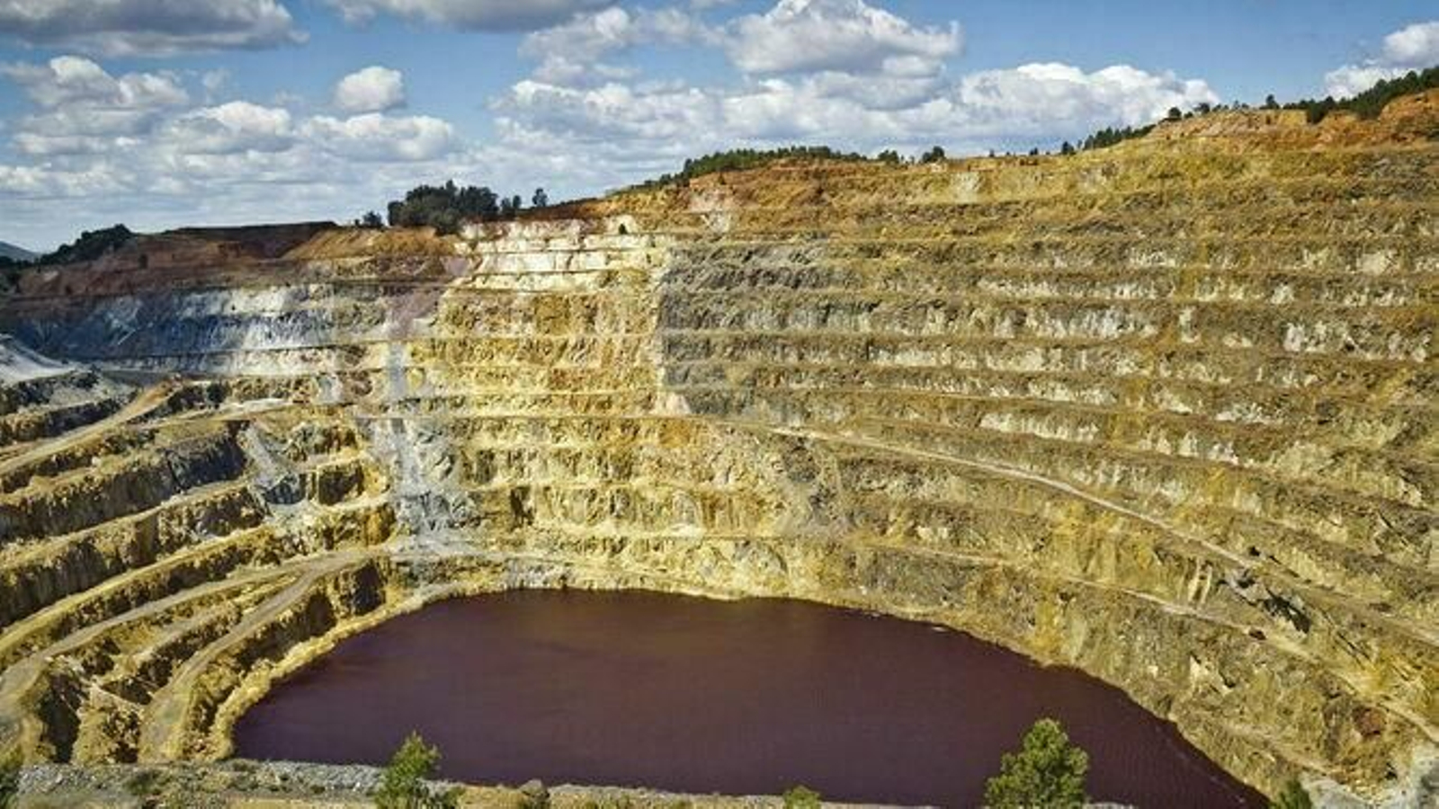 Yacimiento minero de la Corta Atalaya.