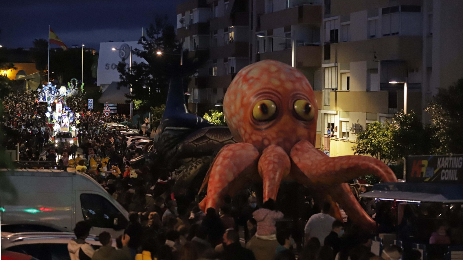 Fotos de la cabalgata de los Reyes Magos en Algeciras