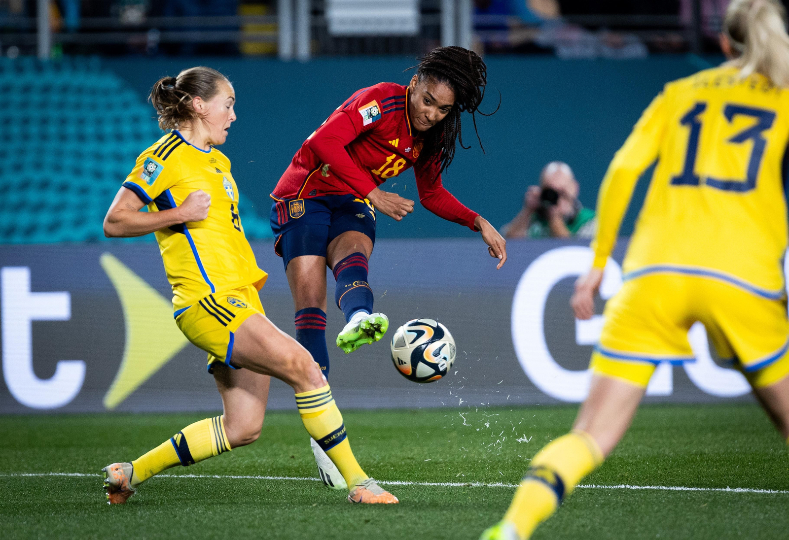 Las fotos de la clasificación para la final femenina de España