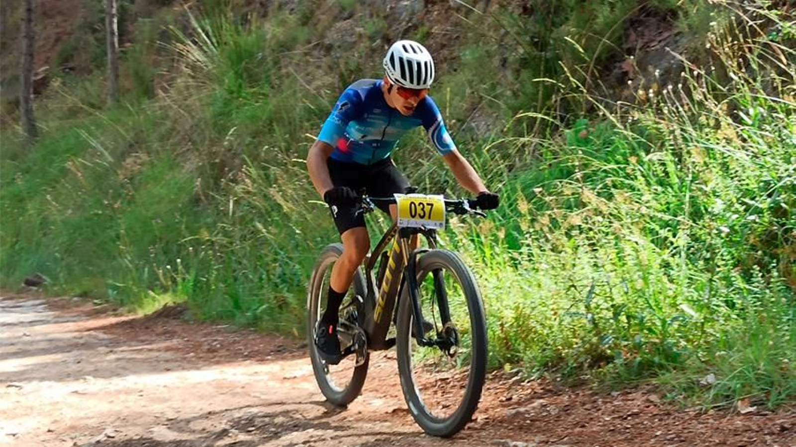 José Ramón Molina, en un momento de la prueba.