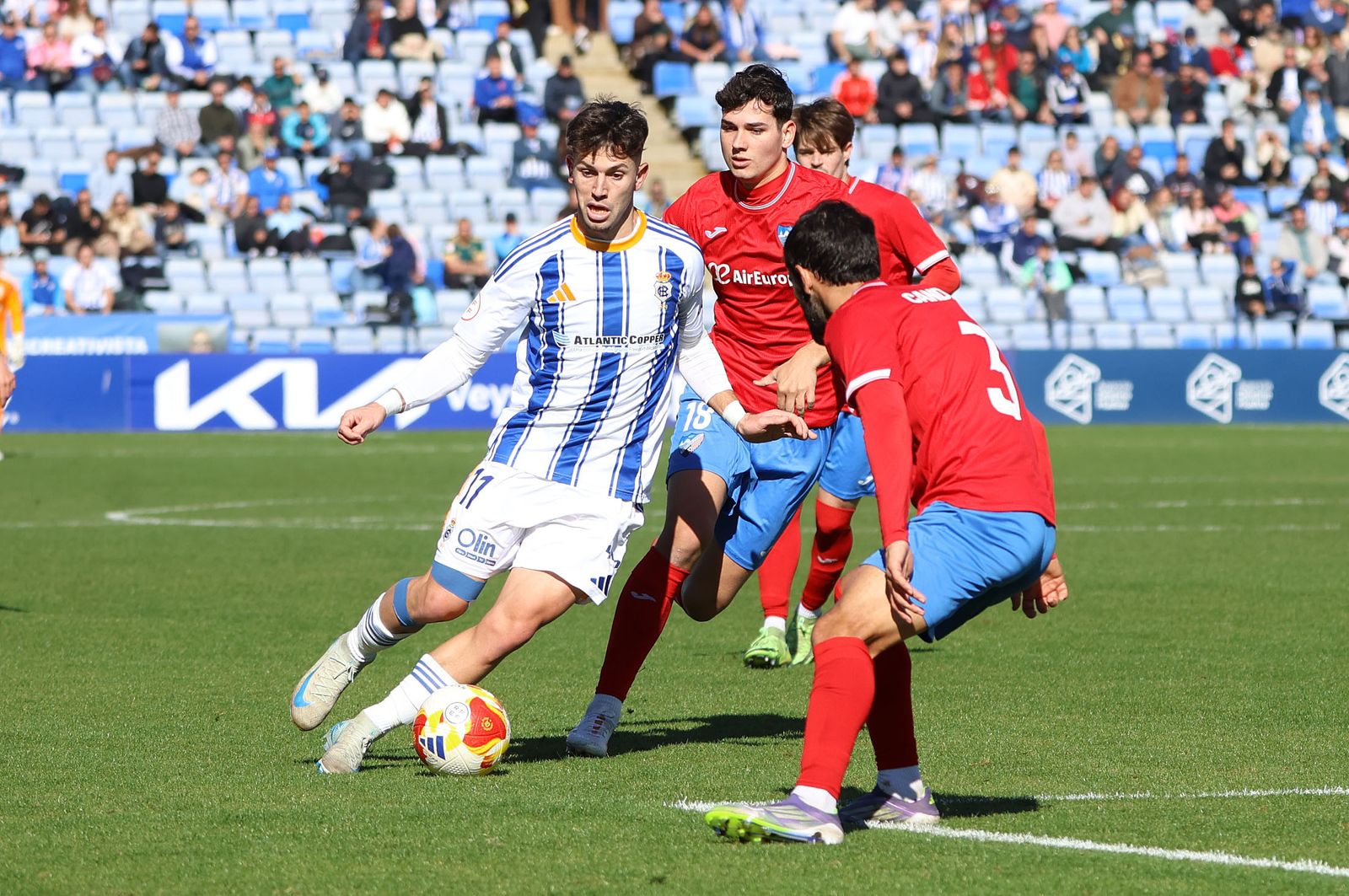 Las mejores fotografías del Recreativo de Huelva-Club Deportivo Estepona