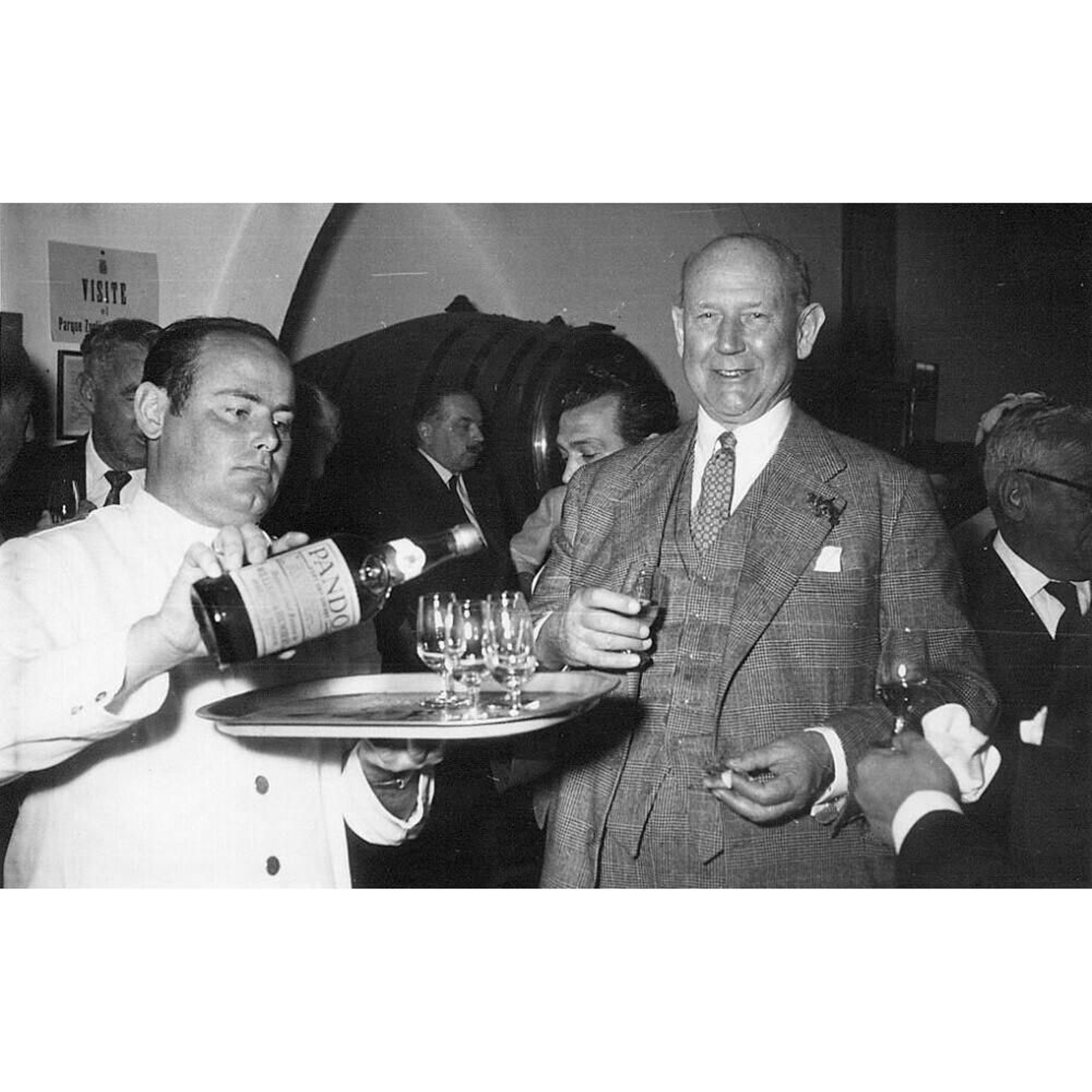 El Lord Mayor de Londres en Jerez, 1959. El Lord Mayor de Londres en Jerez, 1959.