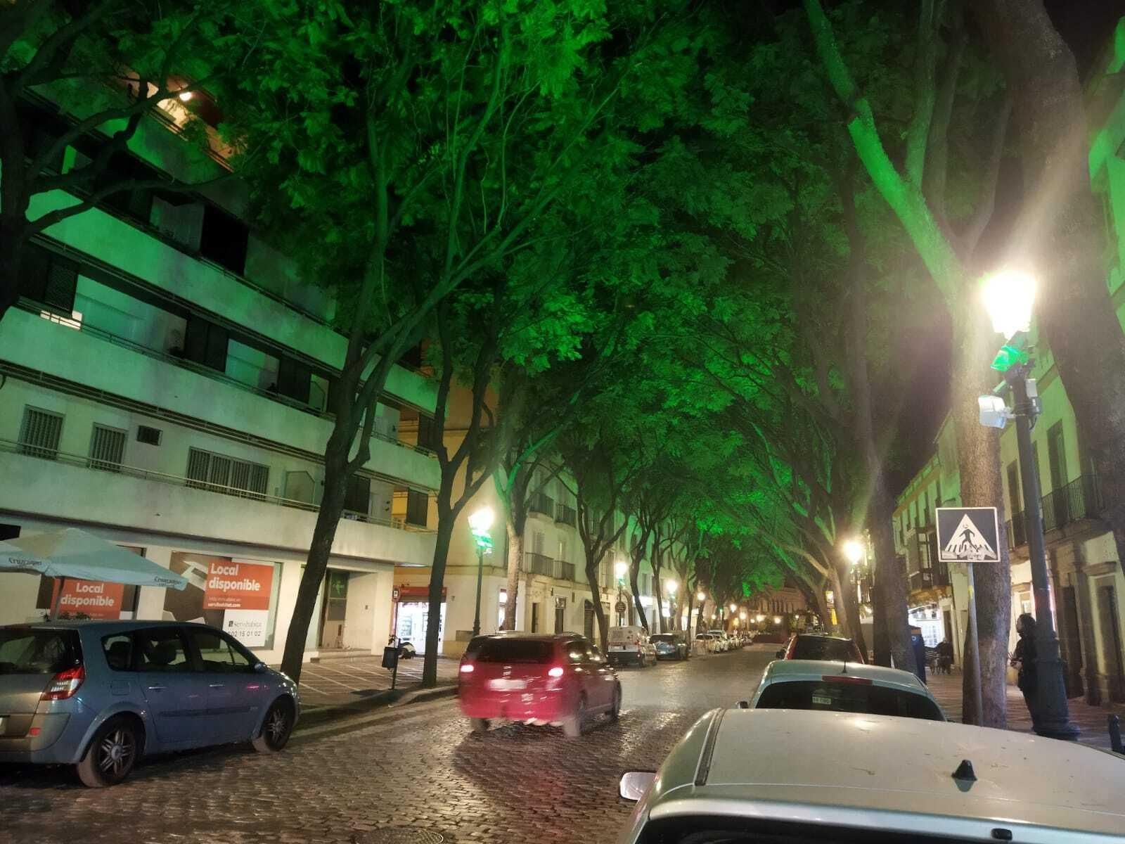 La nueva iluminación de la calle Porvera