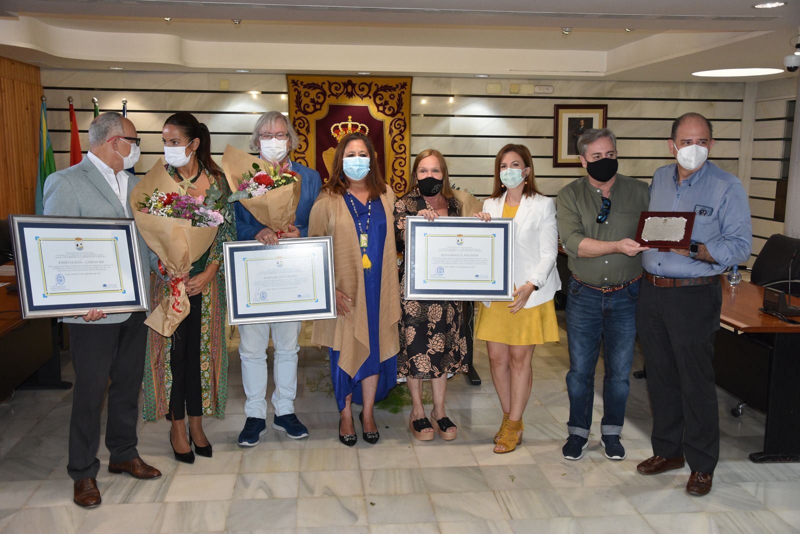 Premios Turismo 2021 en Punta Umbría.