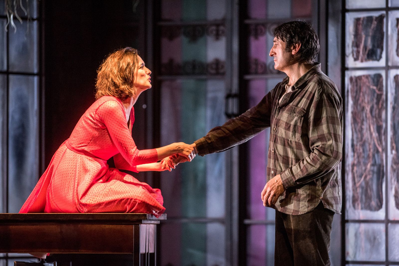 Ana Torrent y Carmelo Gómez, en un momento de la función.