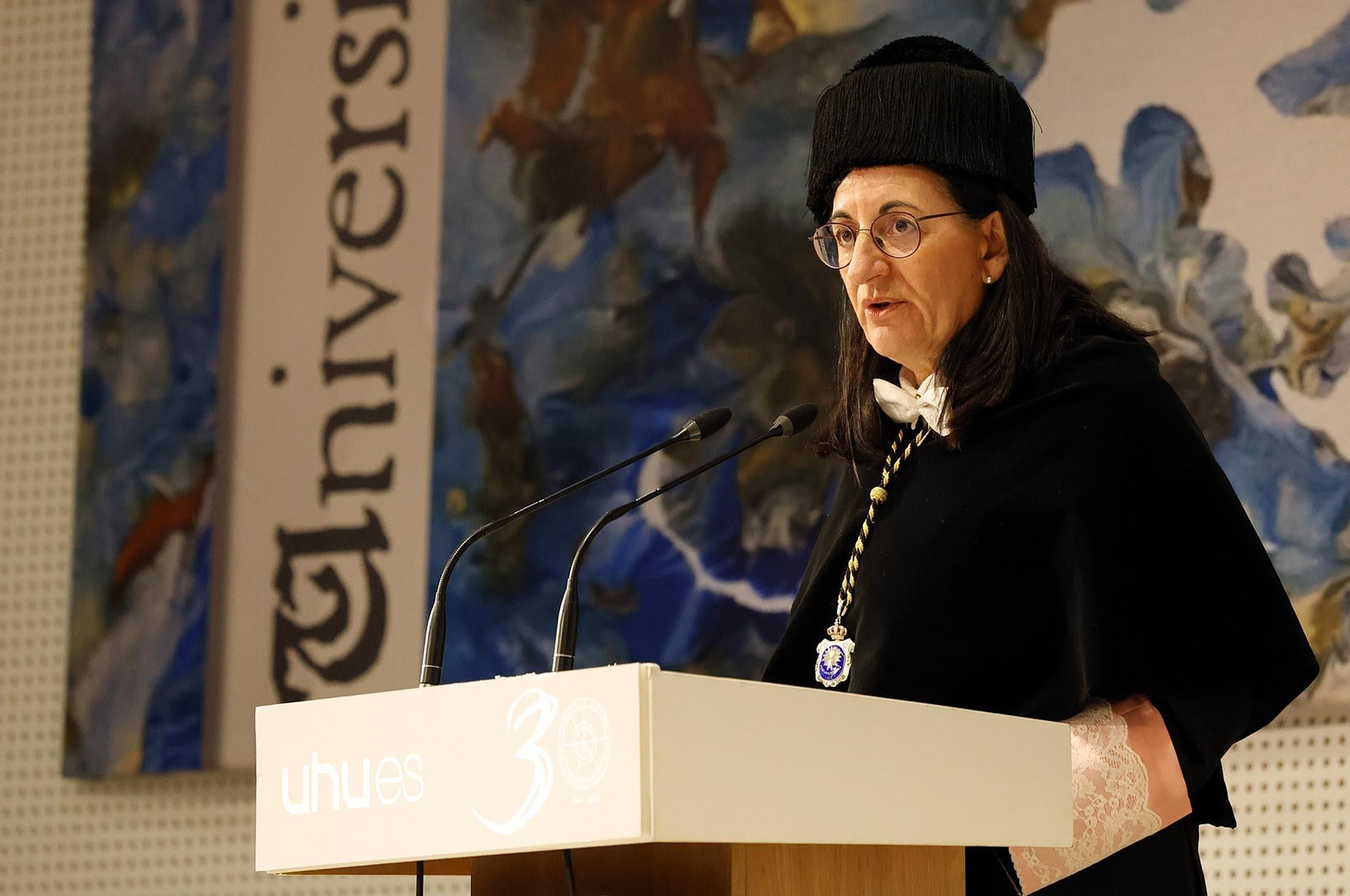 Imágenes del acto de conmemoración del Día de la Universidad de Huelva