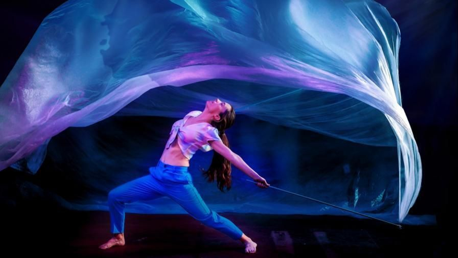 Un momento de la obra Blu.