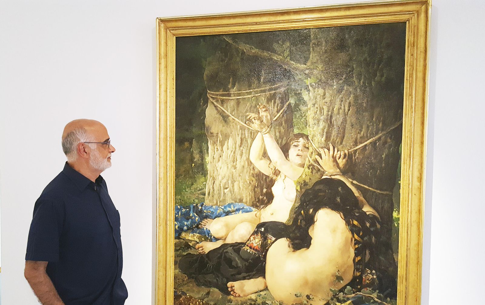 Javier Pérez Rojas, comisario de la exposición.