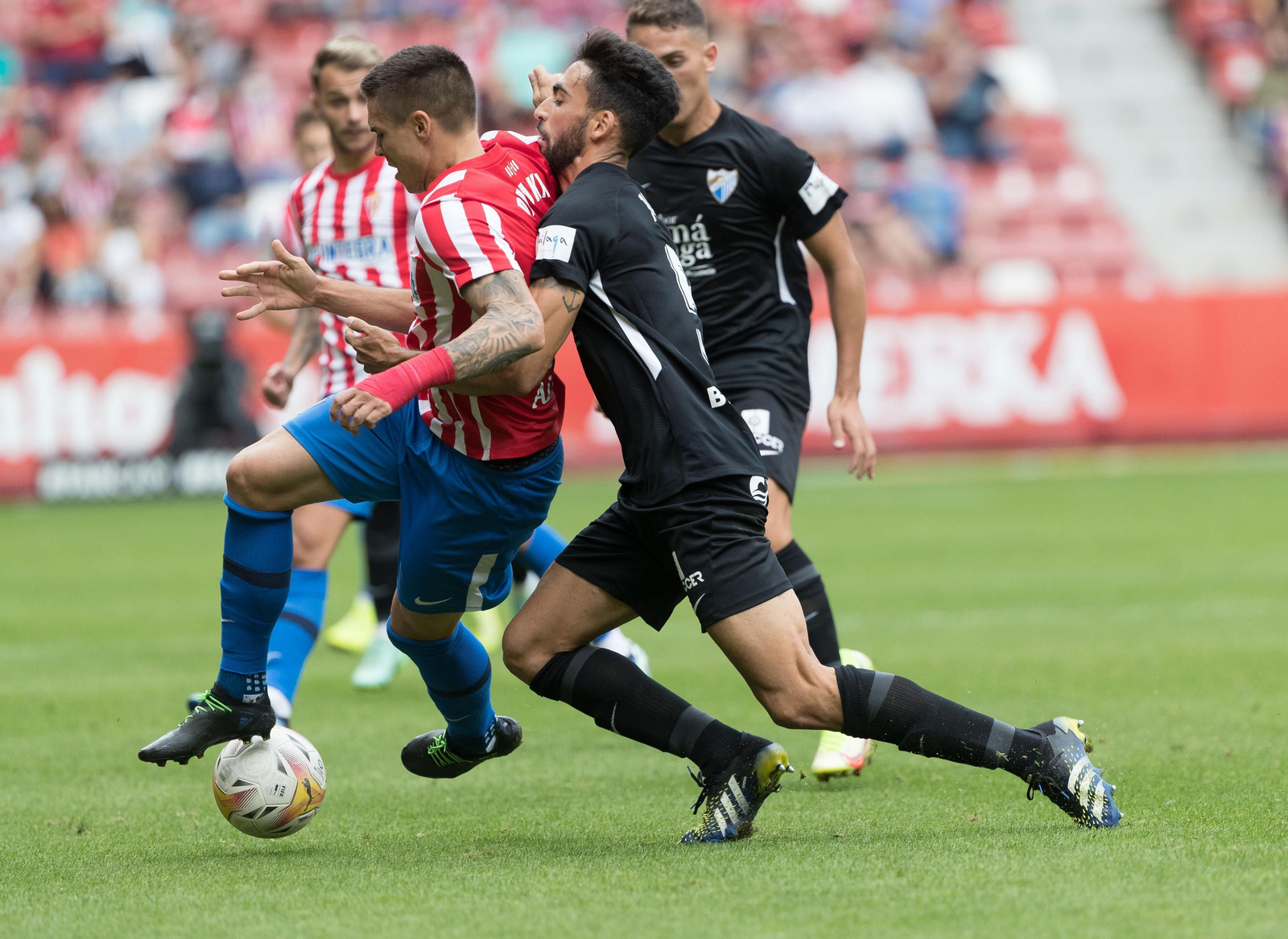 Las fotos del Sporting-Málaga CF