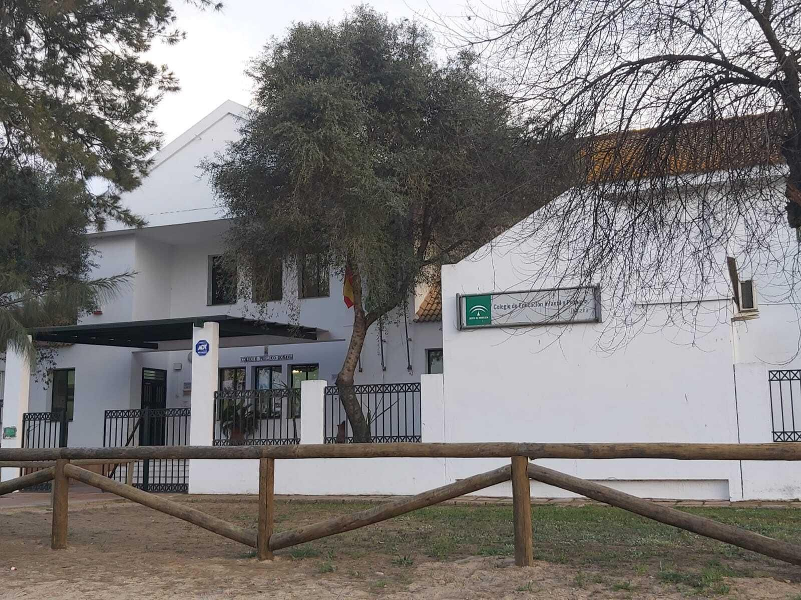 CEIP Doñana en la aldea almonteña de El Rocío.