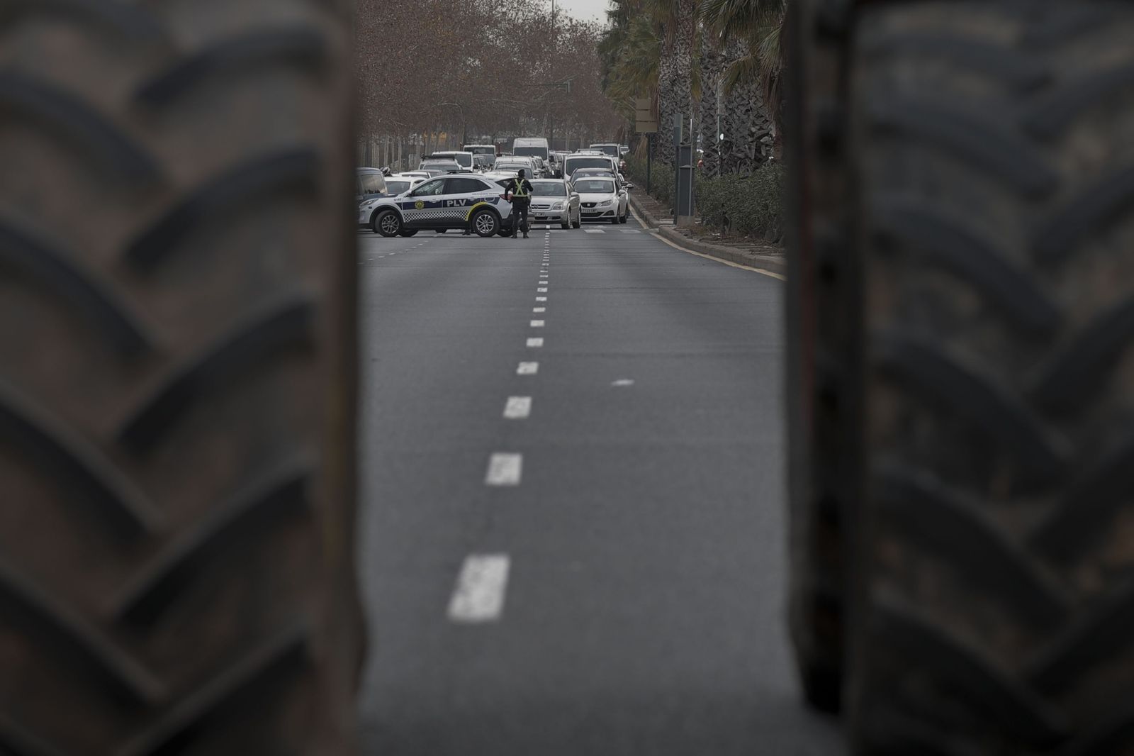 Las imágenes de la tractorada por las carreteras españolas: el campo para las principales vías