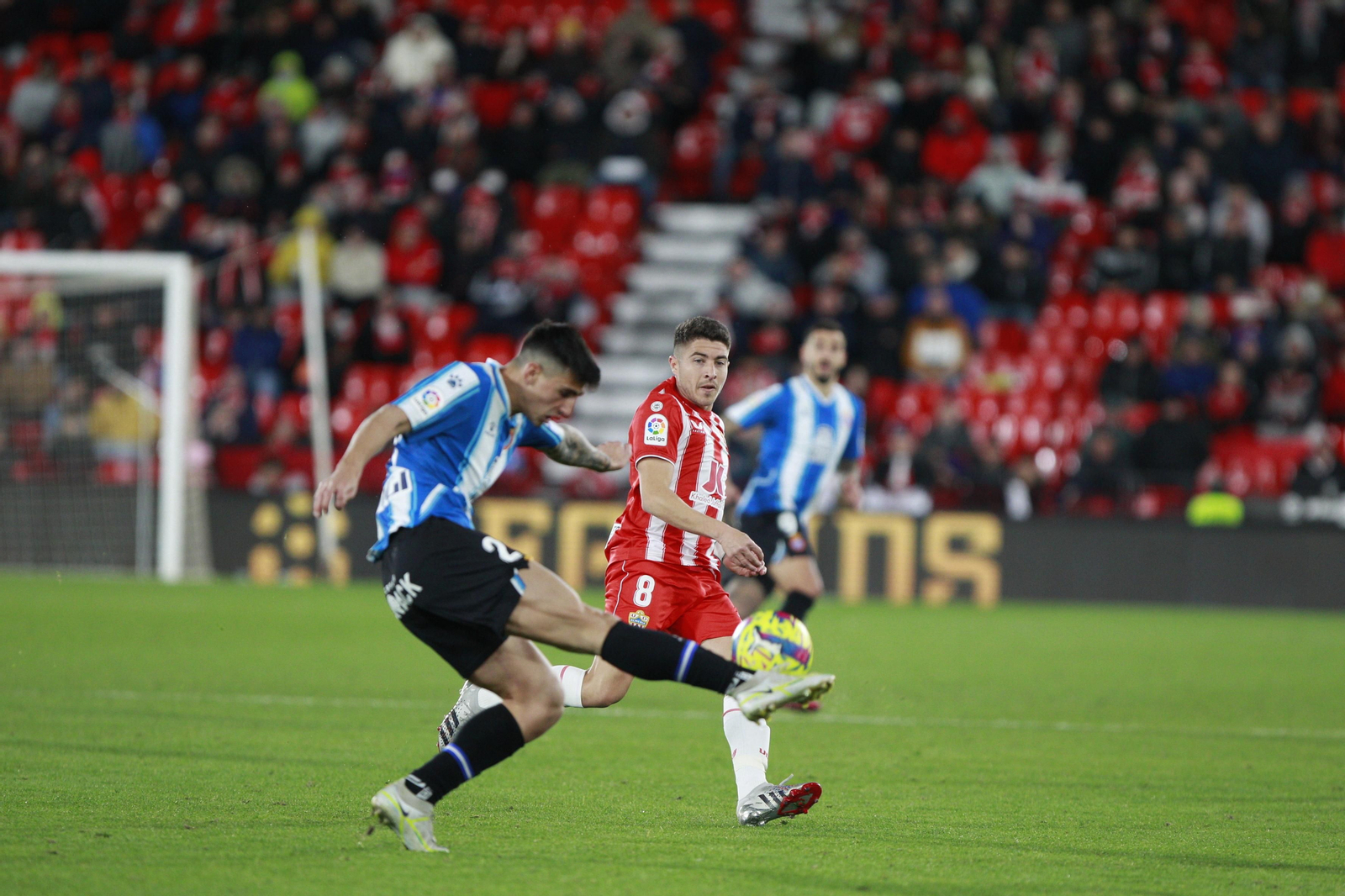 Imágenes del partido U.D. Almería-R.C.D. Espanyol