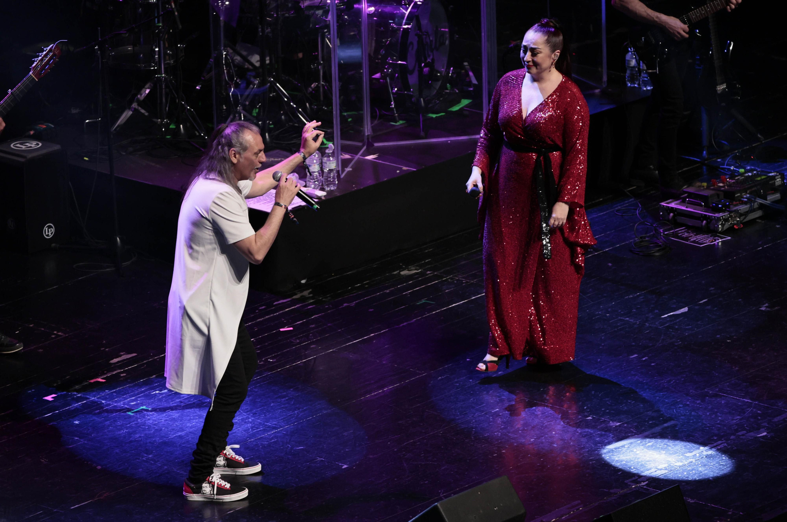 Las imágenes del concierto de Camela