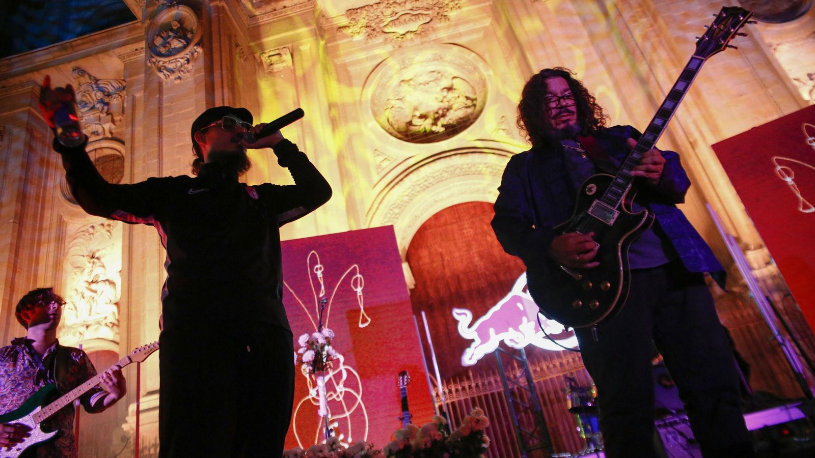 Raimundo Amador y Dellafuente, en su concierto en Granada.