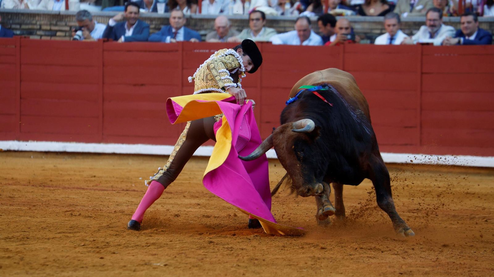 Juan Ortega, durante un pase. Juan Ortega, durante un pase.