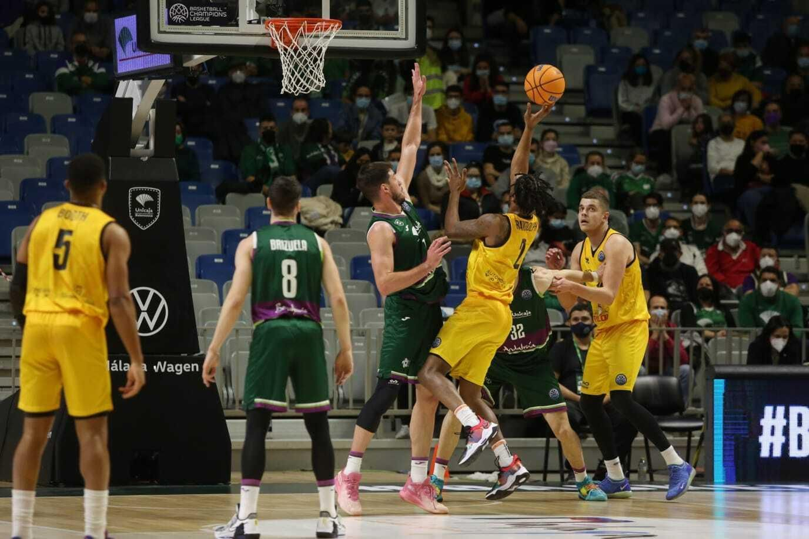 El Unicaja-Filou Oostende, en fotos