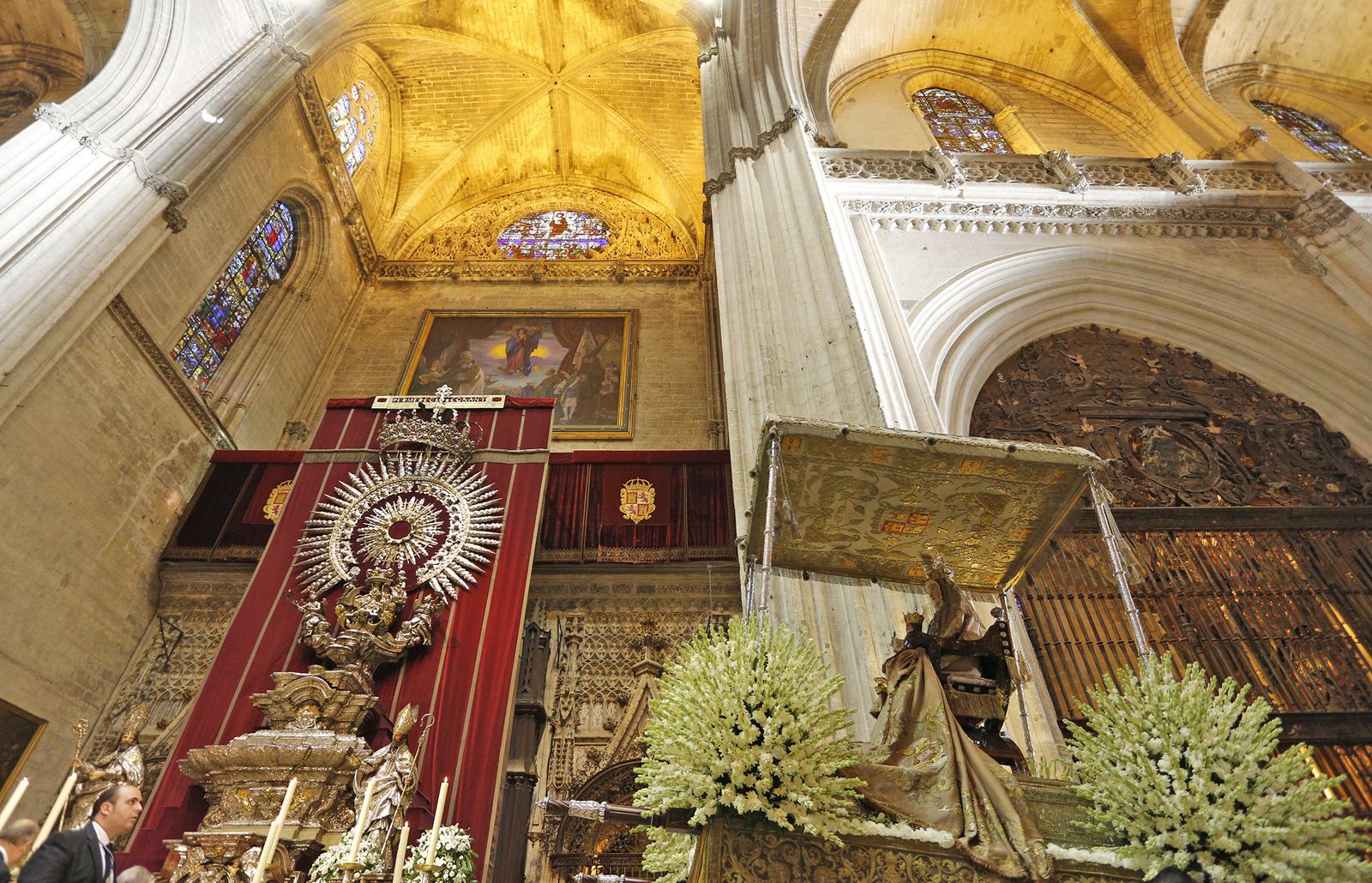 Las procesión de la Virgen de los Reyes