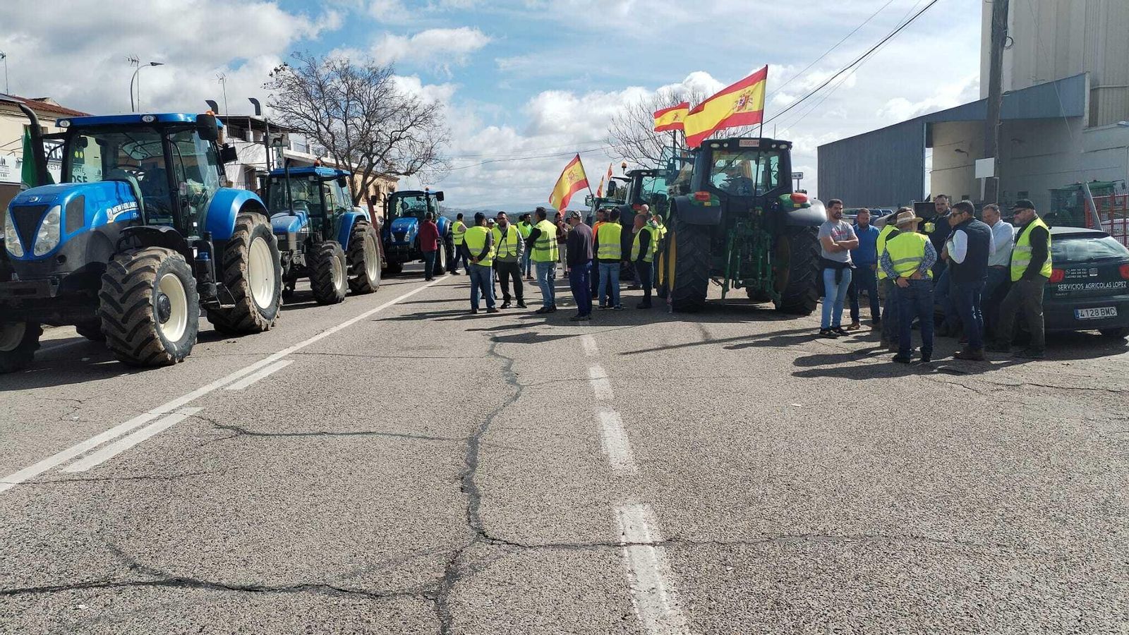 Agricultores en Santa Cruz.
