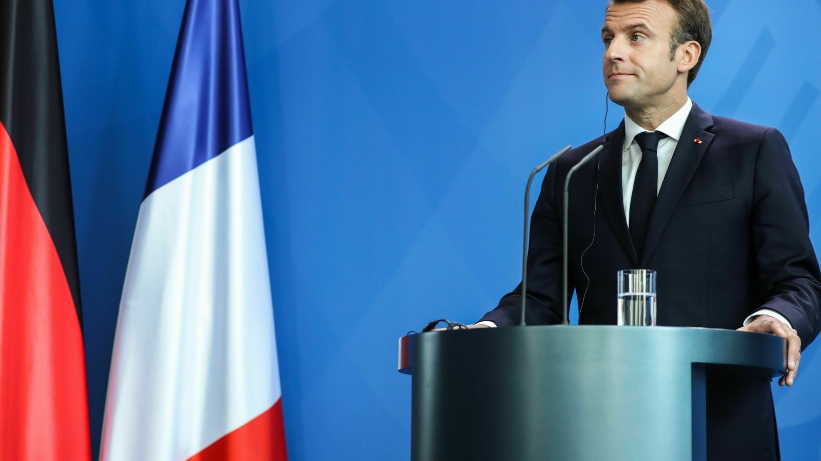 Emmanuel Macron, presidente de Francia