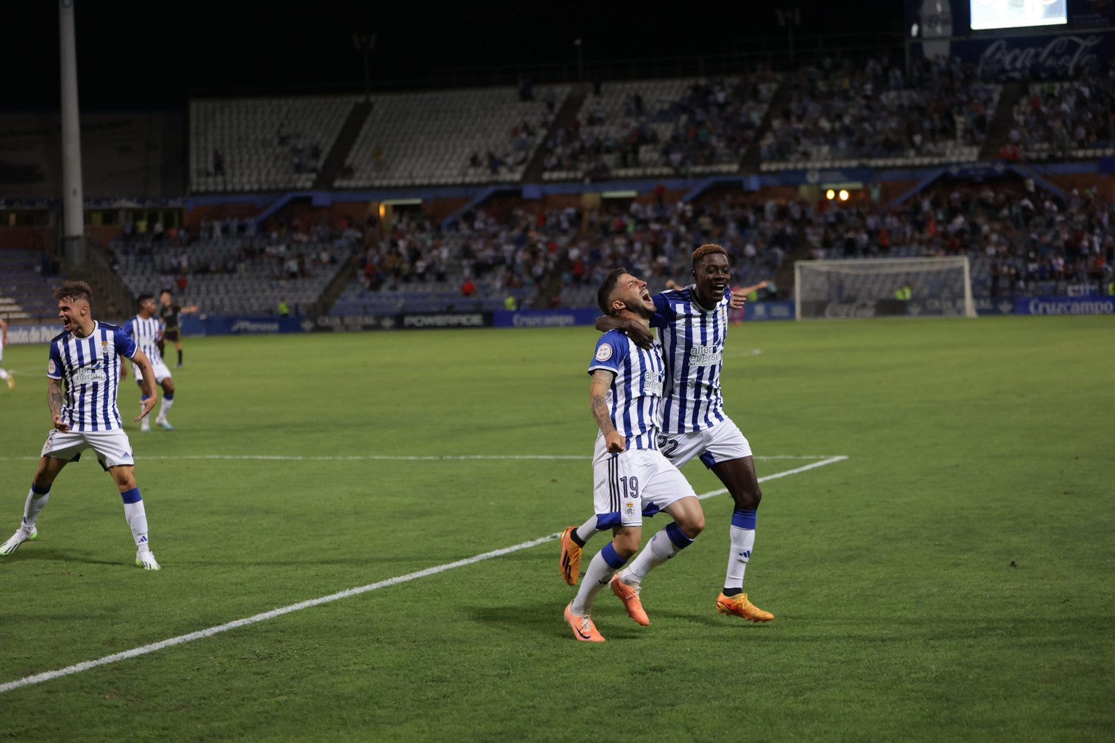 Las imágenes del partido entre el Recreativo de Huelva y el Intercity