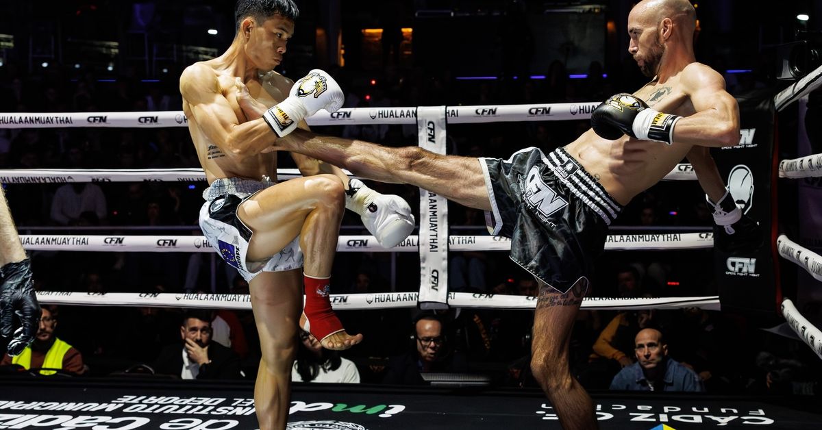 Muay Thai: Carlos Coello conquista su 'Cinturón Leyenda' en Cádiz tras un combate épico