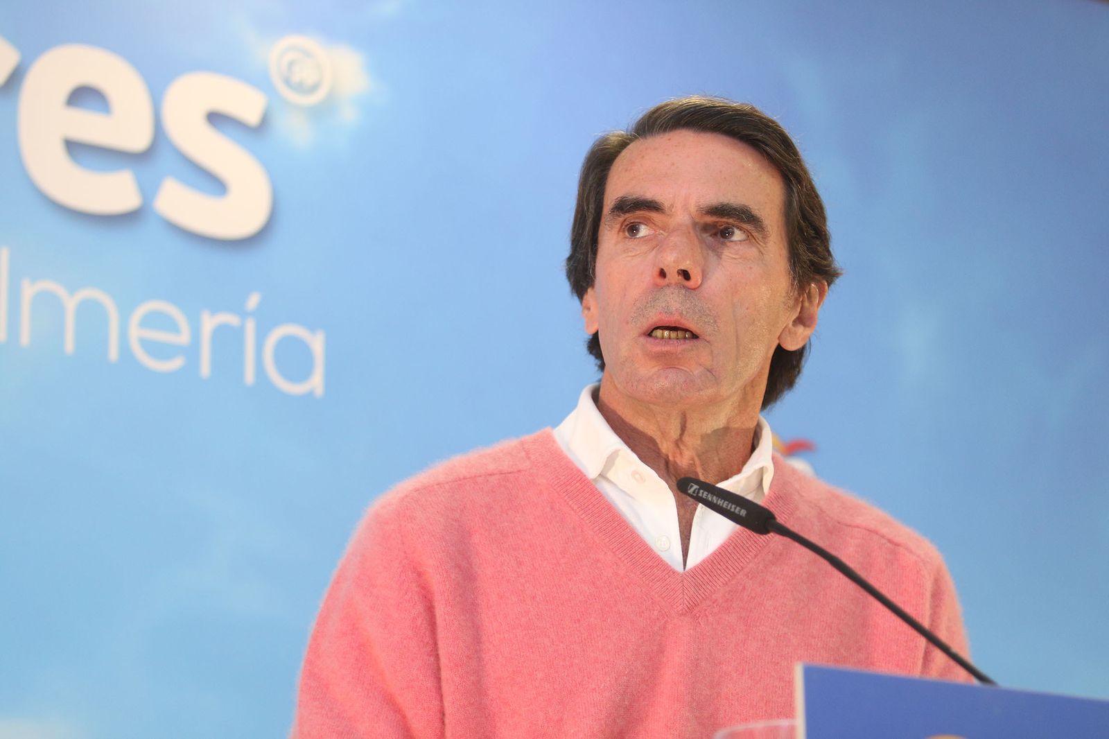 Fotogalería del mitin de José María Aznar