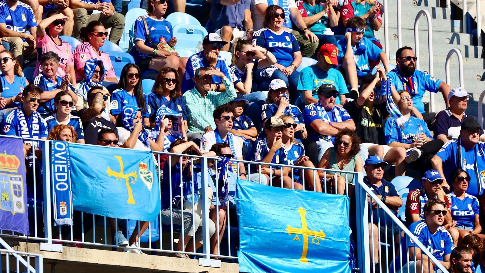 El Málaga CF-Real Oviedo, en fotos