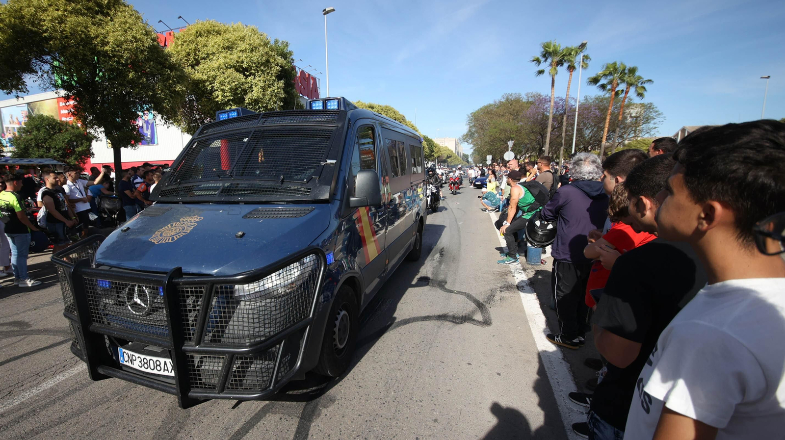 Gran ambiente motero en todo Jerez