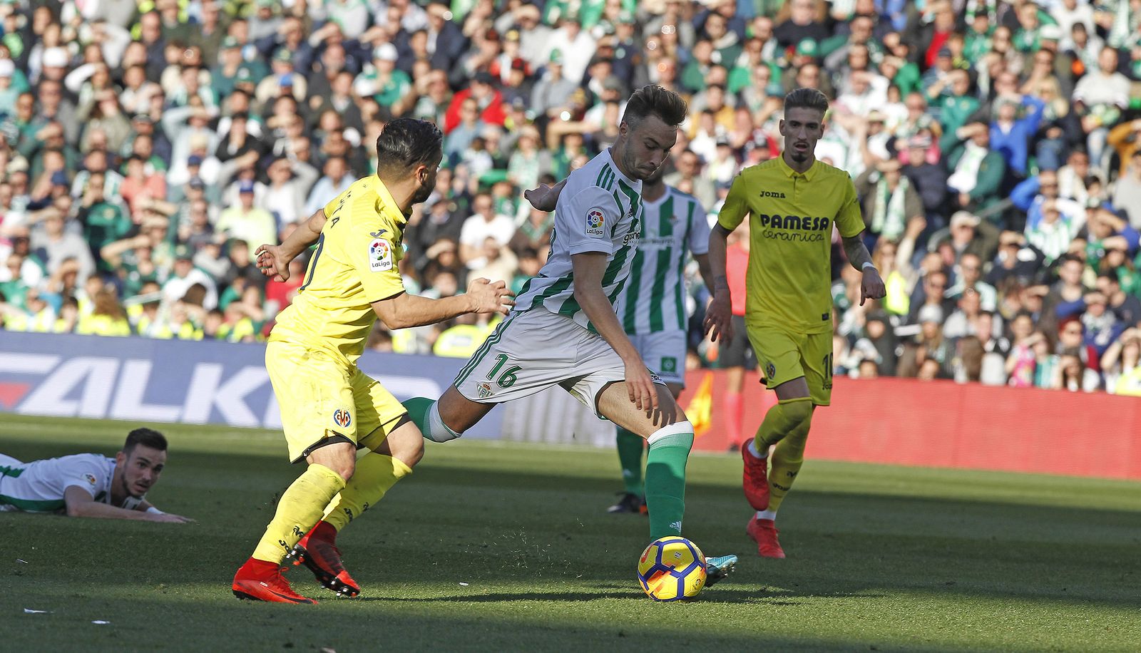 El Real Betis-Villarreal, en imágenes