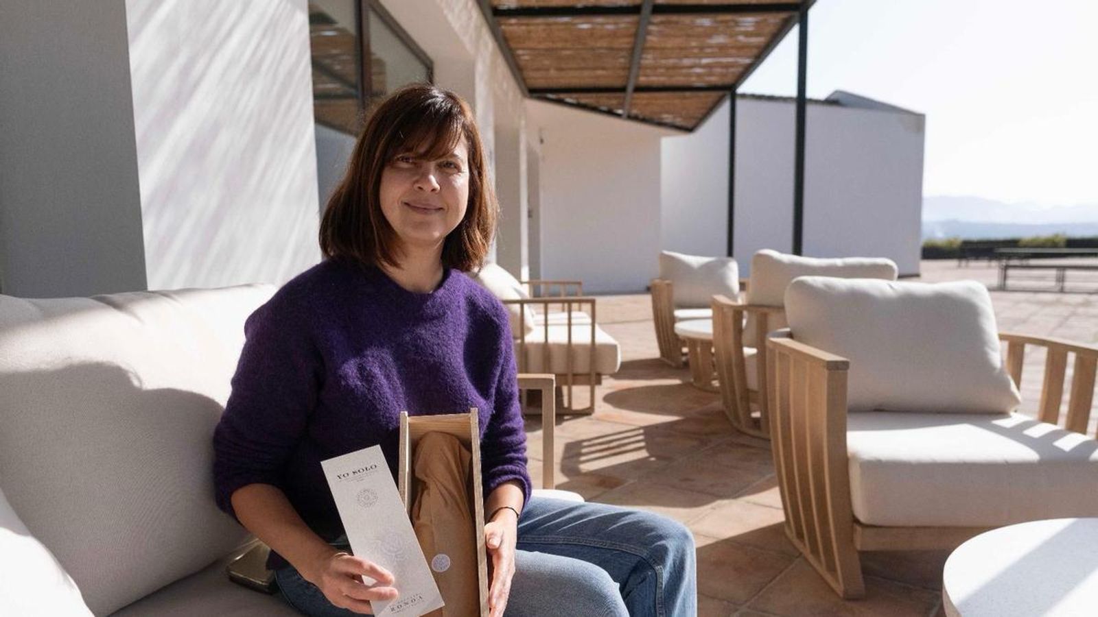 Ana de Castro, directora técnica de la bodega La Melonera. Ana de Castro, directora técnica de la bodega La Melonera.