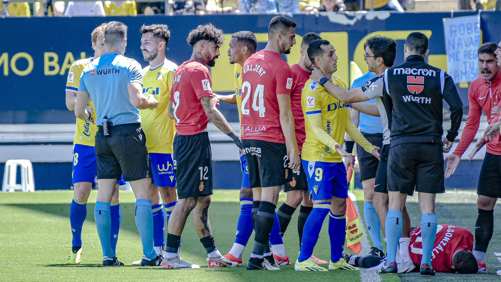 Las mejores imágenes del partido Cádiz CF - RCD Mallorca