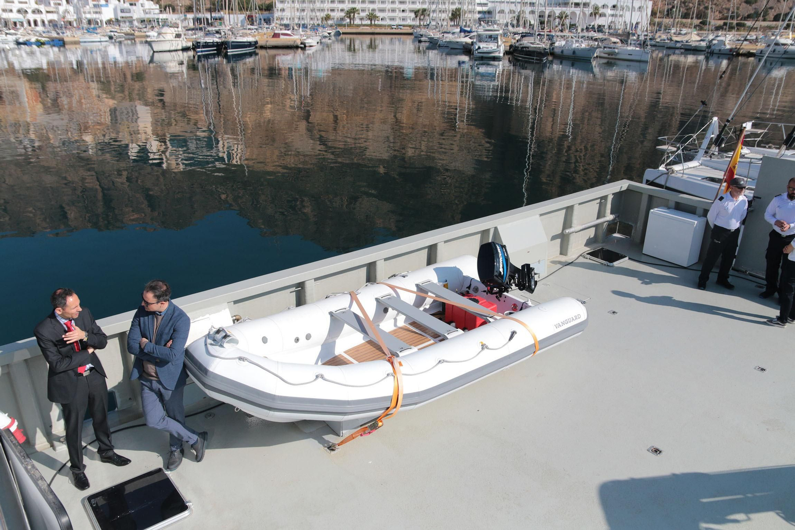 Así es el barco que trabajará en la Reserva Marina Isla de Alborán