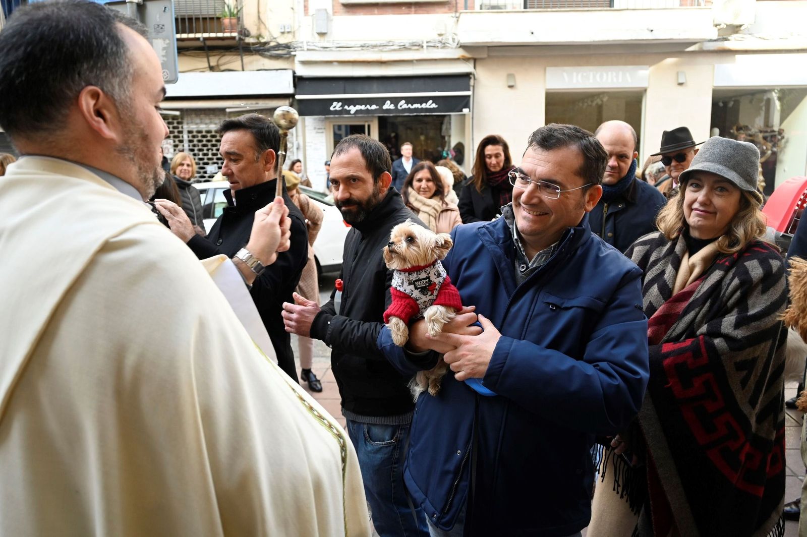 La bendición de animales por San Antón en Córdoba