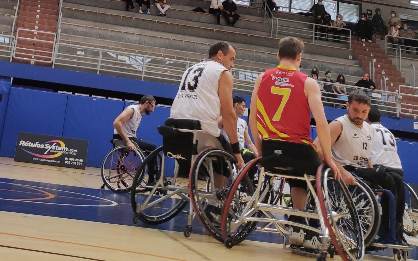 Una imagen de uno de los partidos del BSR Vistazul.