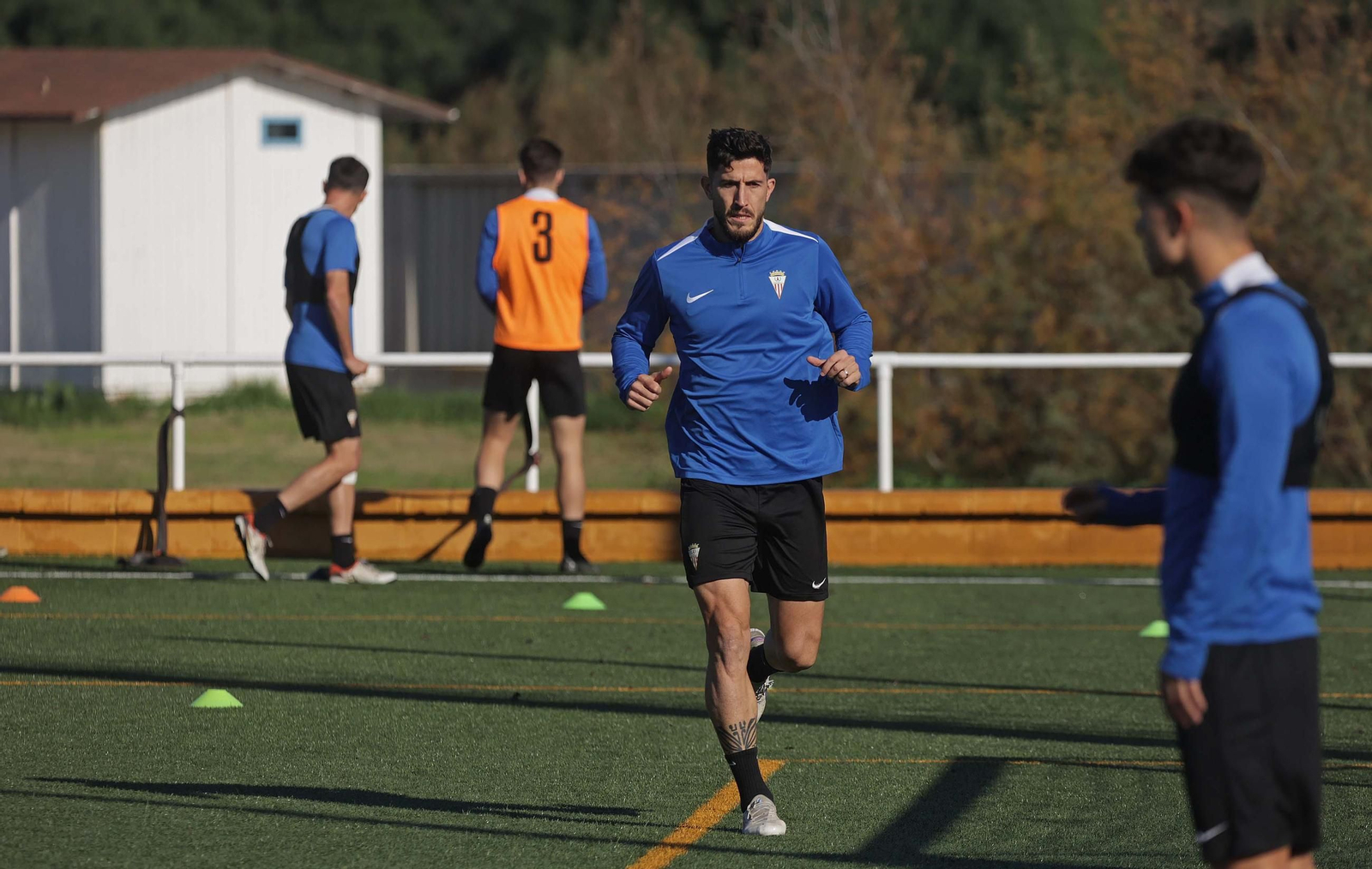 Fotos del entrenamiento del Algeciras CF previo a la visita del Yeclano al Nuevo Mirador