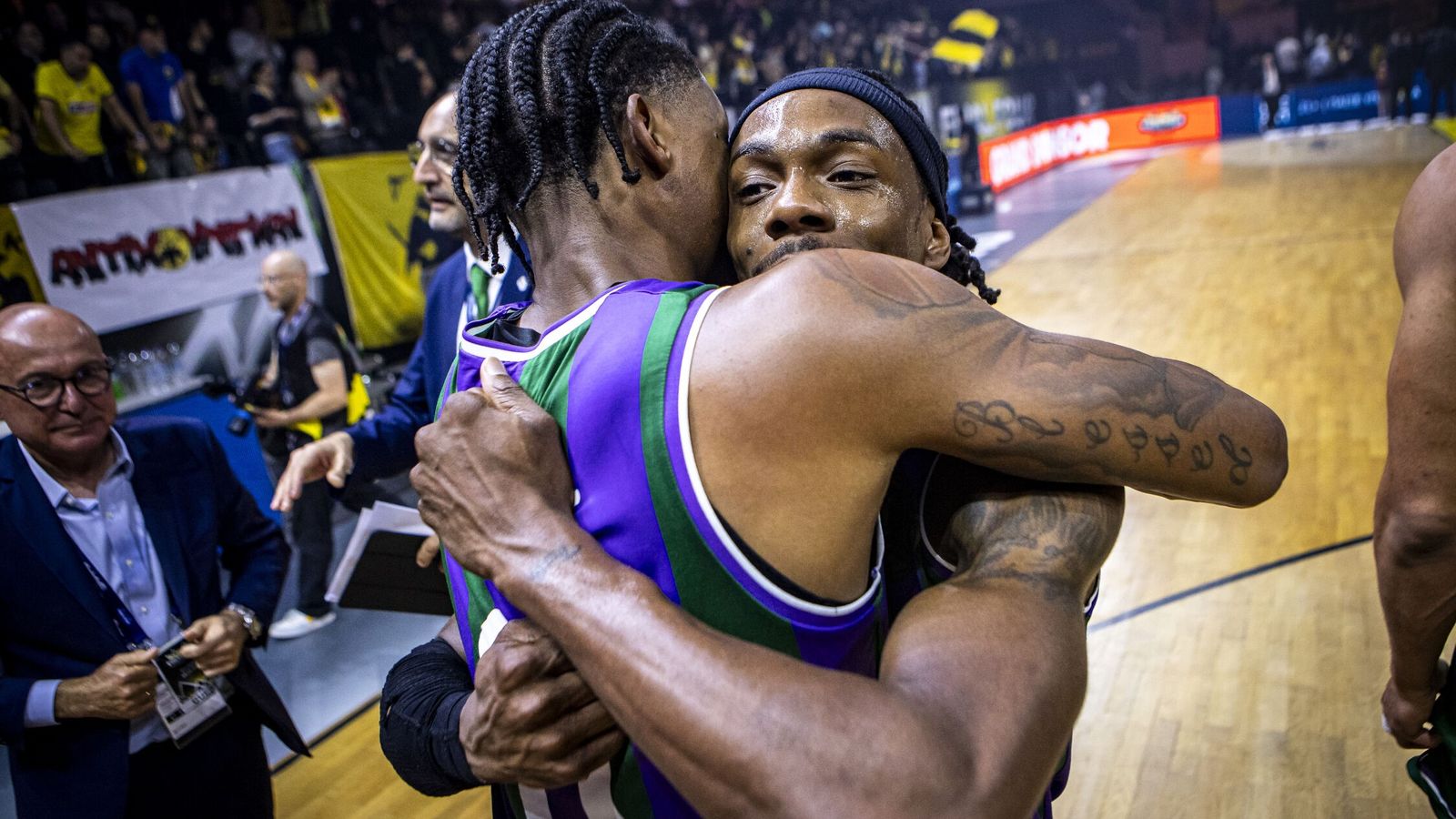 Las fotos del AEK Atenas-Unicaja de la Final Four de la Basketball Champions League
