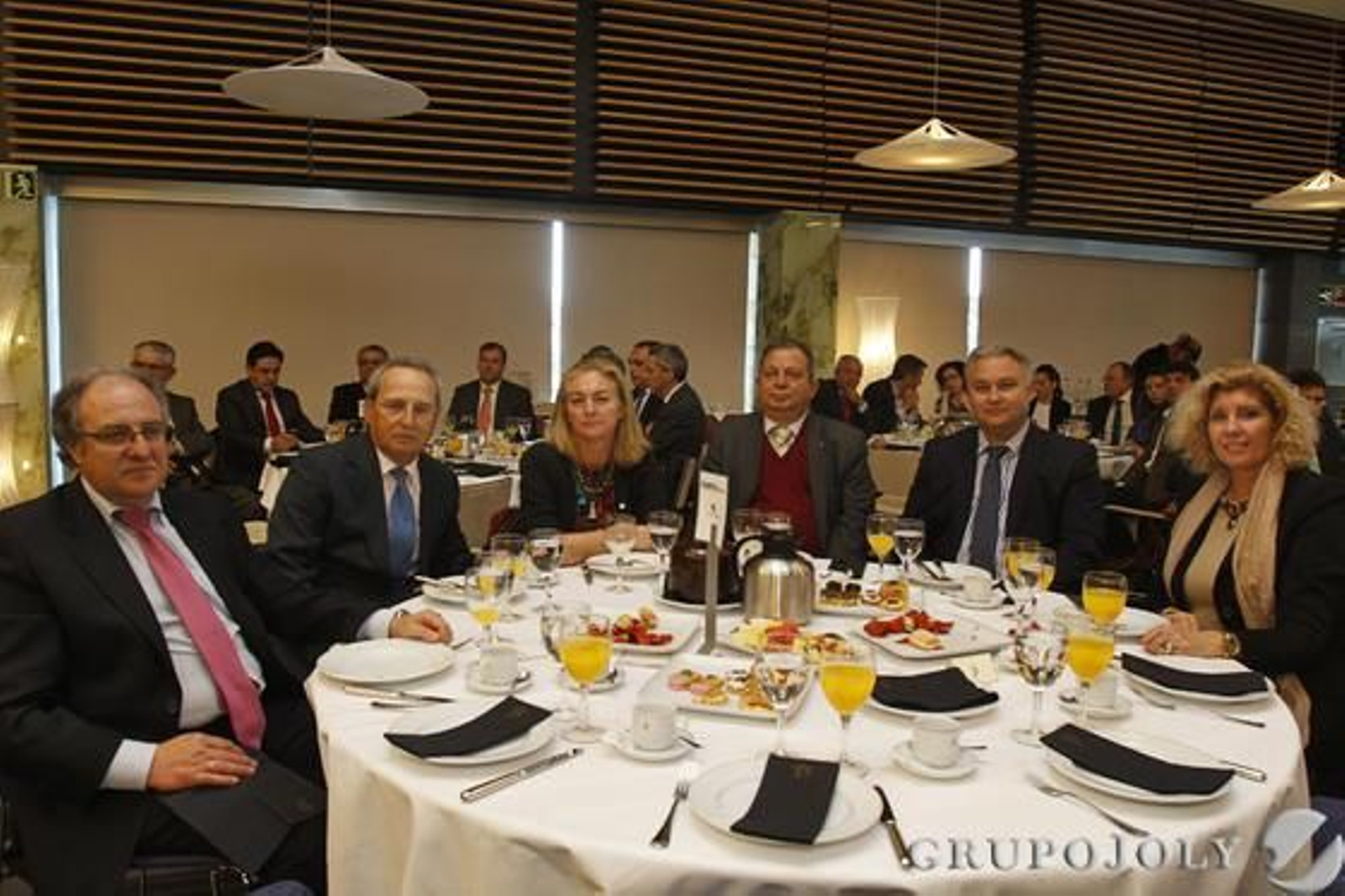Manuel Sánchez Fernández, Joaquín Nieto, Concha Ribelles, José Ramón Zamora, Domingo Villero y Manuel Aguilera.

Foto: Joaquín Pino · Lourdes de Vicente