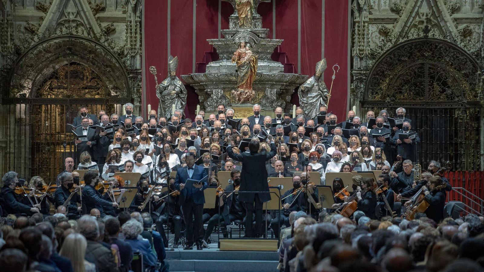 Imagen de archivo de un concierto en la Catedral de Sevilla