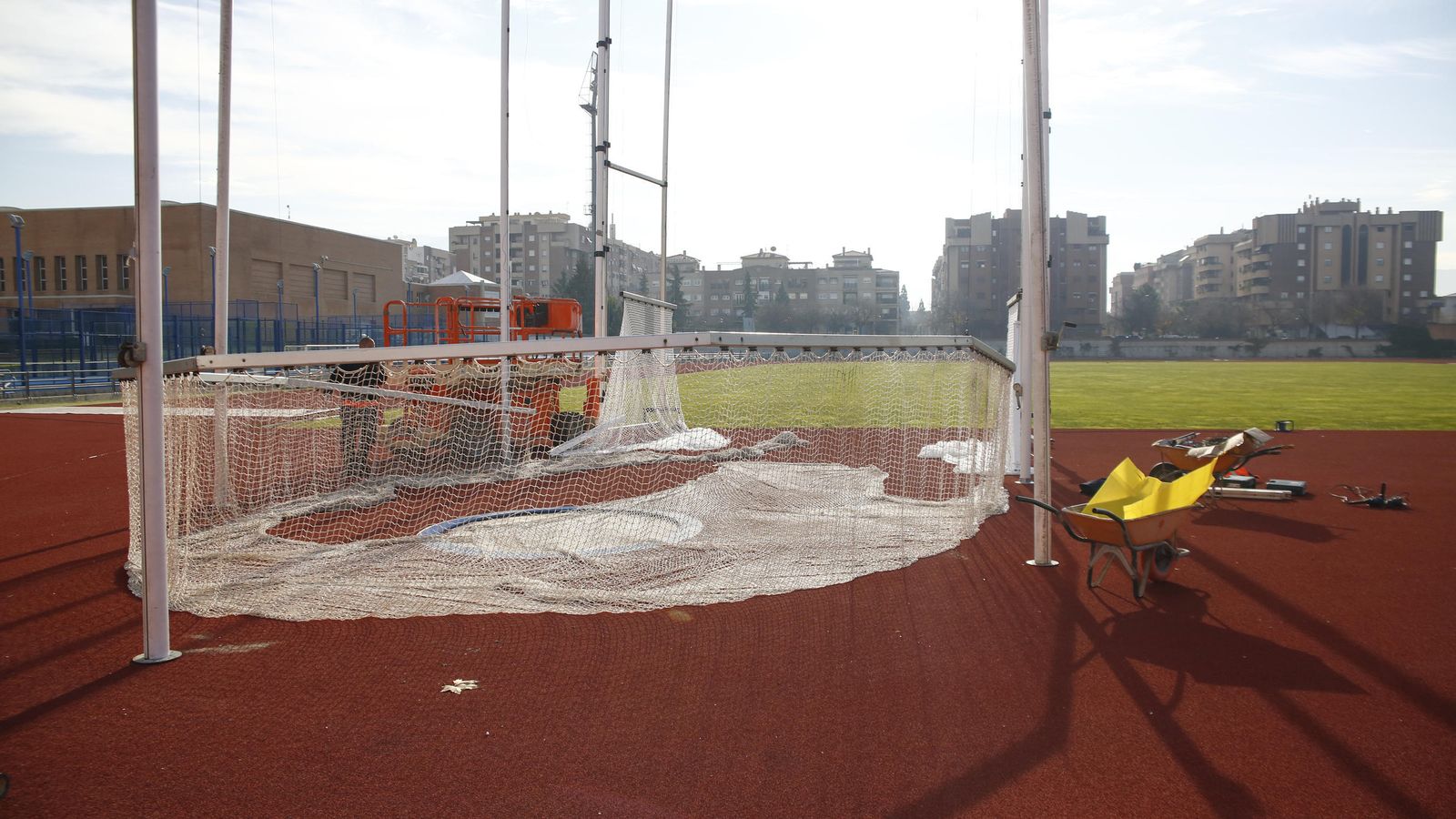 Aún se están realizando los últimos retoques a la instalación